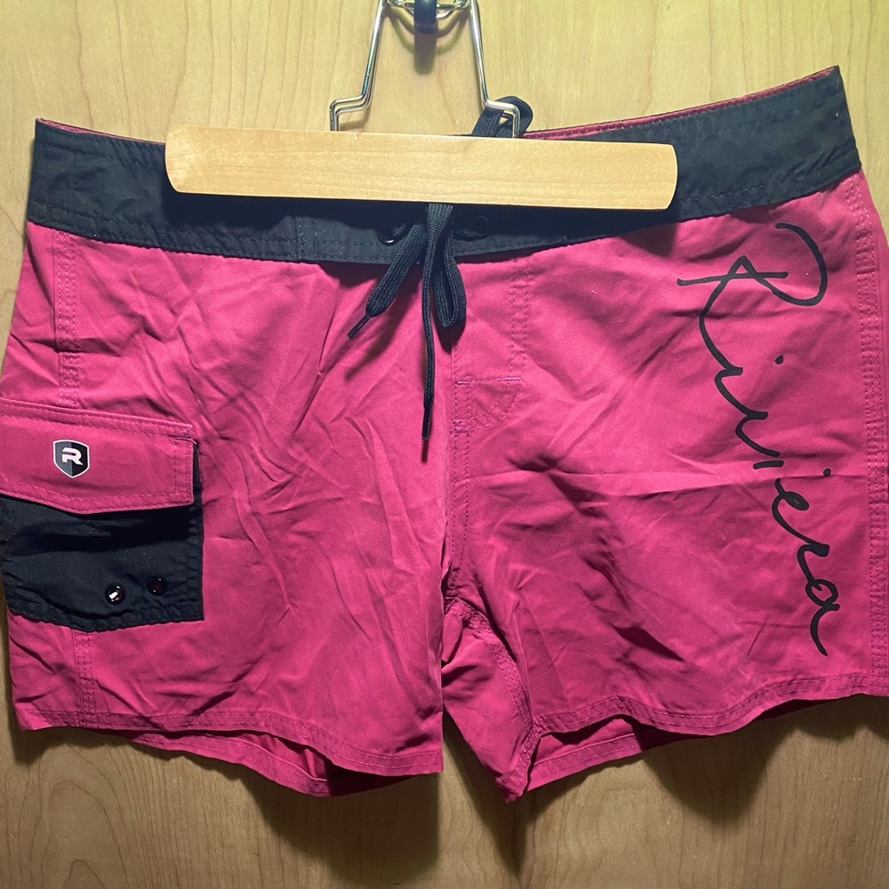 Riviera Paddlesurf Swimsuit Shorts | Hot Pink